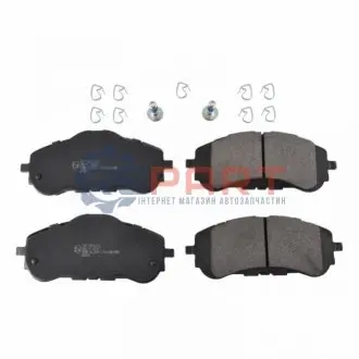 Комплект гальмівних колодок передн, CITROEN BERLINGO OPEL ASTRA L, COMBO, COMBO E TOUR / LIFE PEUGEOT 308, 308 I, 308 II, 308 III, PARTNER, RIFTER TOYOTA PROACE CITY 1.2-Electric 03.13 Febi Bilstein 116241