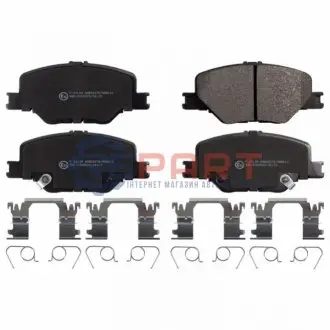 FEBI колодки тормозов. передняя. OPEL Insignia B Febi Bilstein 116247