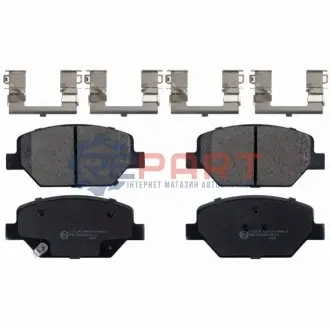 Комплект гальмівних колодок передн, OPEL INSIGNIA B, INSIGNIA B COUNTRY, INSIGNIA B GRAND SPORT 1.5-2.0D 03.17 Febi Bilstein 116248 Купити в Україні