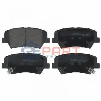 Комплект гальмівних колодок передн, HYUNDAI ELANTRA V, ELANTRA VI, EQUUS / CENTENNIAL, GENESIS, GRANDEUR, I30, VELOSTER KIA CARENS IV, CEE'D, PRO CEE'D, QUORIS I 1.0-4.6 03.09 Febi Bilstein 116261 Купити в Україні