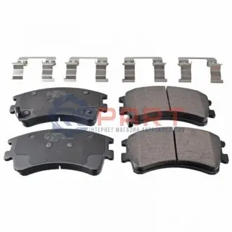 Комплект гальмівних колодок передн, MAZDA 6 1.8-2.3 01.02-02.08 Febi Bilstein 116298 Купити в Україні