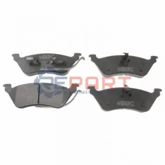 Комплект гальмівних колодок задн, CHRYSLER VOYAGER IV 2.4-3.8 02.00-12.08 Febi Bilstein 116318