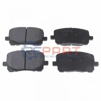 Фото Колодки гальмівні (передні) Toyota Avensis/Corolla 01-10 (Akebono) FEBI BILSTEIN (116320) зображення 1