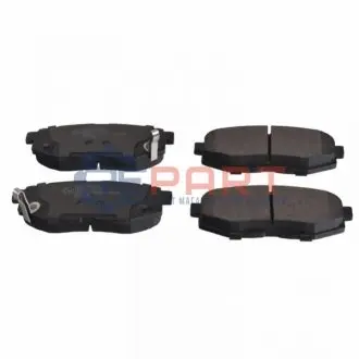 Комплект гальмівних колодок задн, SUBARU BRZ, FORESTER, IMPREZA, LEGACY V, OUTBACK, TRIBECA TOYOTA GR 86, GT 86 2.0-3.6 11.01 Febi Bilstein 116338 Купити в Україні