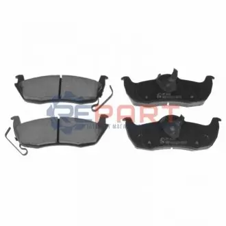 Комплект гальмівних колодок задн, JEEP COMMANDER, GRAND CHEROKEE III NISSAN ARMADA MK I 3.0D-5.7 08.03-12.10 Febi Bilstein 116339