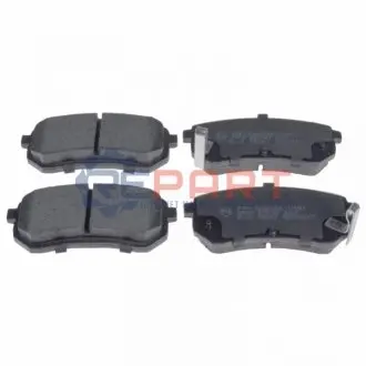 Комплект гальмівних колодок задн, HYUNDAI I10 I, I10 II KIA PICANTO I, PICANTO II 1.0-1.2LPG 04.04-12.19 Febi Bilstein 116346