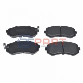Комплект гальмівних колодок задн/передн, NISSAN ALMERA I, PATROL GR V SUZUKI IGNIS II 1.3-4.8 09.95 Febi Bilstein 116349