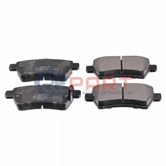 Комплект гальмівних колодок задн, NISSAN PATHFINDER III, XTERRA 2.5D/3.0D/4.0 01.05 Febi Bilstein 116351 Купити в Україні
