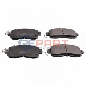 Колодки тормозные, дисковые Febi Bilstein 116355