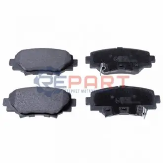 Комплект гальмівних колодок задн, MAZDA 3 1.5-2.5 07.13 Febi Bilstein 116360 Купити в Україні