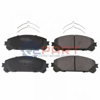 Комплект гальмівних колодок передн, LEXUS ES, NX, NX II, RX TOYOTA CAMRY, HIGHLANDER, HIGHLANDER / KLUGER, PREVIA III, RAV 4 IV, RAV 4 V 2.0-3.5H 10.05 Febi Bilstein 116373