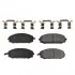 Комплект гальмівних колодок передн, NISSAN PATROL GR V 2.8D/3.0D/4.8 06.97 Febi Bilstein (116377) зображення 1