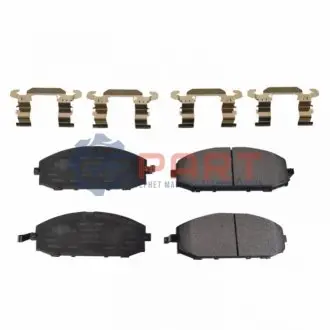 Комплект гальмівних колодок передн, NISSAN PATROL GR V 2.8D/3.0D/4.8 06.97 Febi Bilstein 116377