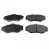Комплект гальмівних колодок передн, LAND ROVER DISCOVERY I, DISCOVERY II, RANGE ROVER II 2.5D-4.6 10.89-06.04 Febi Bilstein (116388) зображення 1