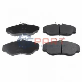 Комплект гальмівних колодок передн, LAND ROVER DISCOVERY I, DISCOVERY II, RANGE ROVER II 2.5D-4.6 10.89-06.04 Febi Bilstein 116388
