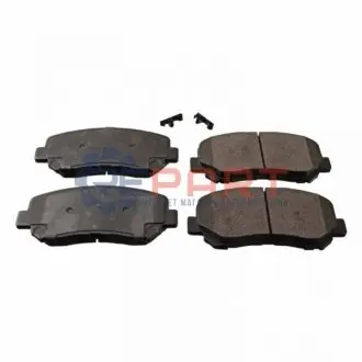 Комплект гальмівних колодок передн, MAZDA CX-5 2.0/2.2D/2.5 11.11 Febi Bilstein 116395 Купити в Україні