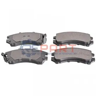 Комплект гальмівних колодок передн, SUZUKI SWIFT II TATA INDICA, INDIGO 1.3-1.6 03.89 Febi Bilstein 116420 Купити в Україні