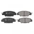 Комплект тормозных колодок задний 116422
