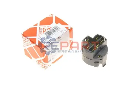 Контактна група замка запалювання (7 pin) FIAT CROMA, DUNA, ELBA, FIORINO, PANDA, UNO INNOCENTI ELBA LANCIA DELTA I, THEMA, Y10 0.8-3.0 09.79-06.06 Febi Bilstein 14325 Купити в Україні