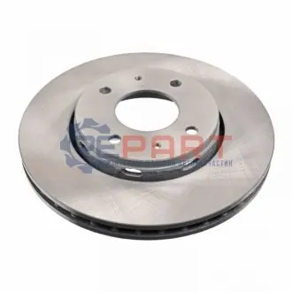 Диск гальмівний передн Лів/Прав VOLVO S40 I, V40 MITSUBISHI CARISMA 1.3-2.0 05.95-06.06 Febi Bilstein 14844