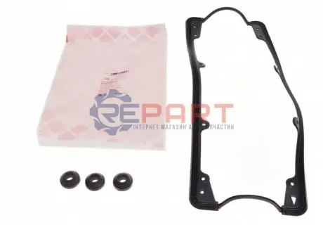 Комплект прокладок клапанної кришки VW GOLF II, GOLF III, GOLF IV, JETTA II, POLO, POLO CLASSIC, POLO II, VENTO 1.0-1.8 08.83-06.02 Febi Bilstein 15292 Купити в Україні