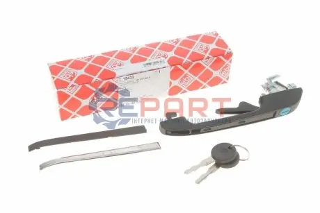 Ручка дверей (передніх/ззовні) (L) VW Golf/Passat 83-88 FEBI BILSTEIN 15432 Купити в Україні