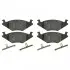 Комплект гальмівних колодок передн, SEAT CORDOBA, CORDOBA VARIO, IBIZA II VW GOLF II, JETTA II 1.0-1.9D 08.83-12.02 Febi Bilstein (16011) зображення 1