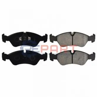 Комплект гальмівних колодок передн, DAEWOO ARANOS, CIELO, ESPERO, LANOS, NEXIA OPEL ASTRA F, ASTRA F CLASSIC, CALIBRA A, KADETT E, OMEGA A, VECTRA A, VECTRA B 1.4-2.5 09.86 Febi Bilstein 16030 Купити в Україні