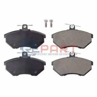 Комплект гальмівних колодок передн, AUDI A4 B5 SEAT AROSA, CORDOBA, CORDOBA VARIO, IBIZA II, INCA, TOLEDO I VW CADDY II, CORRADO, GOLF II, GOLF III, GOLF IV, JETTA II 1.0-2.9 05.84-07.05 Febi Bilstein 16048
