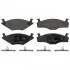 Комплект гальмівних колодок передн, SEAT CORDOBA, IBIZA II VW GOLF I, GOLF II, JETTA II, PASSAT B2, POLO, SANTANA, SCIROCCO 1.0-2.2 01.81-10.02 Febi Bilstein (16076) зображення 1