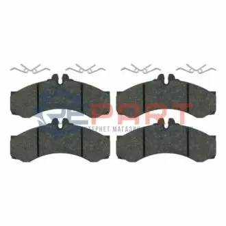 Комплект гальмівних колодок задн/передн, MERCEDES SPRINTER 2-T (B901, B902), SPRINTER 3,5-T (B909), SPRINTER 3-T (B903), SPRINTER 4,6-T (B909), SPRINTER 4-T (B904), VARIO (B670) 2.1D-4.3D 01.95 Febi Bilstein 16164 Купити в Україні