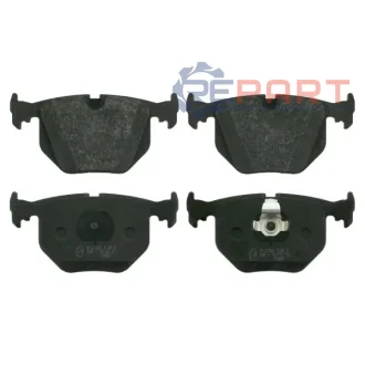 Комплект гальмівних колодок задн, BMW 3 (E46), 5 (E39), 7 (E38), X3 (E83), X5 (E53), Z4 (E85), Z4 (E86), Z8 (E52) 2.0-5.4 03.94-12.11 Febi Bilstein 16175