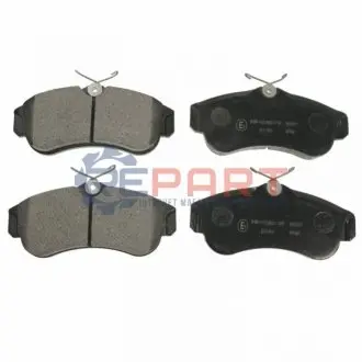 Фото Колодки гальмівні (передні) Nissan Primera 90-02/Almera 00- FEBI BILSTEIN (16201) зображення 1