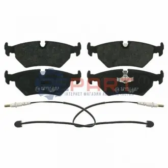 Комплект гальмівних колодок задн, CITROEN EVASION FIAT SCUDO, ULYSSE LANCIA ZETA PEUGEOT 806 1.8-2.1D 06.94-12.06 Febi Bilstein 16223 Купити в Україні