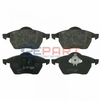 Комплект гальмівних колодок передн, AUDI 100 C4, 80 B4, A4 B5, A6 C4, A6 C5, A8 D2 FORD GALAXY I, GALAXY MK I SEAT ALHAMBRA VW SHARAN 1.6-2.8 12.90-03.10 Febi Bilstein 16280 Купити в Україні