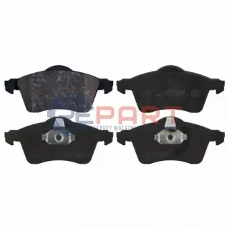 Комплект гальмівних колодок передн, VW CALIFORNIA T4 CAMPER, TRANSPORTER T4 1.8-2.8 07.90-06.03 Febi Bilstein 16306 Купити в Україні