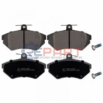 Комплект гальмівних колодок передн, AUDI 80 B4, A4 B5, CABRIOLET B3, COUPE B3 VW PASSAT B5 1.6-2.8 10.88-09.01 Febi Bilstein 16336
