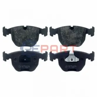 Комплект гальмівних колодок передн, BMW 5 (E39), 7 (E38), X3 (E83), X5 (E53) 2.0D-4.9 03.94-08.11 Febi Bilstein 16345 Купити в Україні