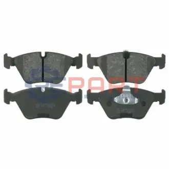 Комплект гальмівних колодок передн, BMW 5 (E39) 2.0-3.5 09.95-05.04 Febi Bilstein 16349 Купити в Україні