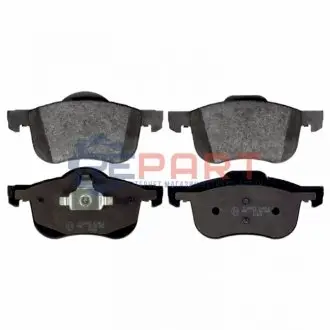 Комплект тормозных колодок передн, VOLVO S60 I, S80 I, V70 I, V70 II, XC70 I 2.0-3.0 12.95-04.10 Febi Bilstein 16359