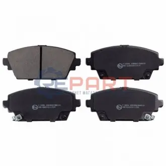 Комплект гальмівних колодок передн, HONDA ACCORD VI MG ZR, ZS NISSAN ALMERA TINO, PRIMERA 1.4-2.5 02.98 Febi Bilstein 16389