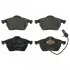 Комплект гальмівних колодок передн, FORD GALAXY I, GALAXY MK I SEAT ALHAMBRA VW SHARAN 1.8-2.8 03.95-03.10 Febi Bilstein (16398) зображення 1