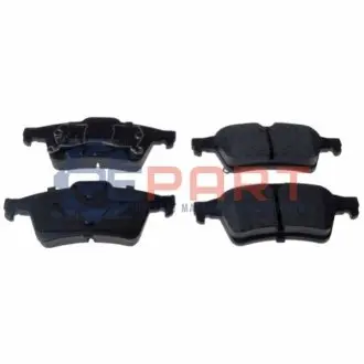 Комплект гальмівних колодок задн, FORD TRANSIT CONNECT NISSAN PRIMERA RENAULT ESPACE IV, LAGUNA II, MEGANE II, VEL SATIS 1.6-3.5 03.01 Febi Bilstein 16428 Купити в Україні