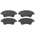 Фото Комплект гальмівних колодок передн, RENAULT GRAND SCENIC II, KANGOO, KANGOO EXPRESS, MEGANE II, SCENIC II 1.4-2.0D 02.00 Febi Bilstein (16477) зображення 1