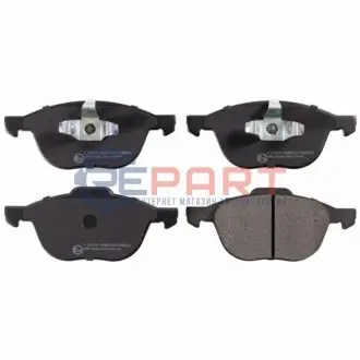 Комплект гальмівних колодок передн, VOLVO C30, C70 II, S40 II, V40, V50 FORD C-MAX, C-MAX II, ECOSPORT, FOCUS C-MAX, FOCUS II, FOCUS III, GRAND C-MAX, KUGA I, KUGA II 1.0-Electric 10.03 Febi Bilstein 16479 Купити в Україні
