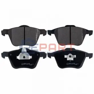 Комплект гальмівних колодок передн, VOLVO S60 I, S80 I, V70 II, XC90 I 2.0-4.4 01.99-12.14 Febi Bilstein 16504