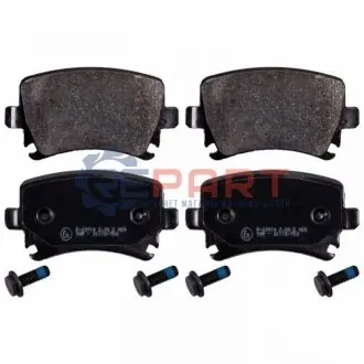 Комплект гальмівних колодок задн, AUDI A3, A4 B6, A4 B7, A6 ALLROAD C6, A6 C6, TT SEAT ALTEA, EXEO, EXEO ST, LEON, LEON SC, LEON ST, TOLEDO III SKODA OCTAVIA II 1.2-4.2 02.03-10.20 Febi Bilstein 16540 Купити в Україні