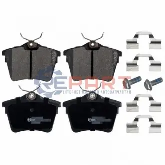 Комплект гальмівних колодок задн, CITROEN C5 III PEUGEOT 407, 607 1.6-3.0D 02.00 Febi Bilstein 16548