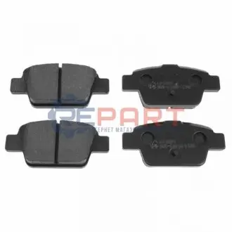 Фото Колодки гальмівні (задні) Fiat Bravo II 07-14/Stilo 01-08/Linea 07-/Multipla 99-10/Lancia Delta 08- FEBI BILSTEIN (16556) зображення 1