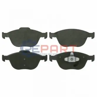 Комплект гальмівних колодок передн (із замком), FORD FIESTA V, FOCUS I, TOURNEO CONNECT, TRANSIT CONNECT 1.4D-2.0 11.01-12.13 Febi Bilstein 16570 Купити в Україні